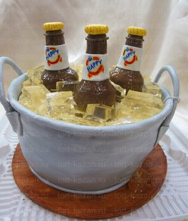 Торт Холодное пивко на заказ в Казани НЕДОРОГО! 