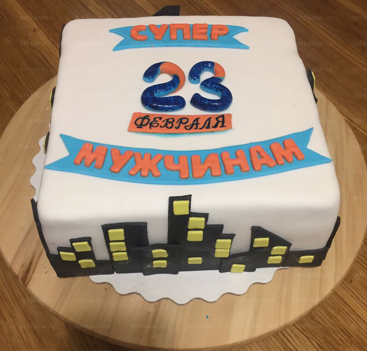 Отзыв о торте 23 февраля от tort-kazan.ru