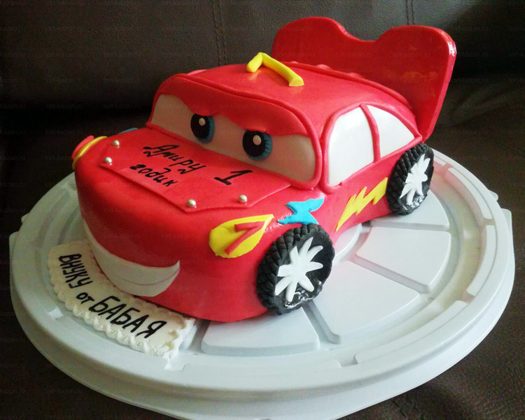 Отзыв о торте Машинка от tort-kazan.ru