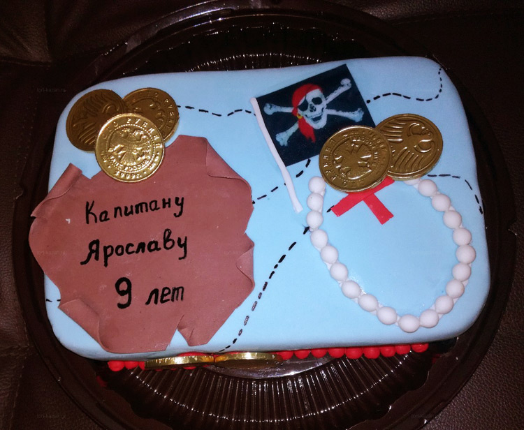 Отзыв о пиратском торте от tort-kazan.ru
