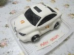 Торт с белой машиной