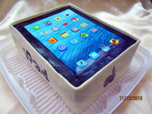 Торт iPad (Торт Айпад) на заказ в Казани НЕДОРОГО! 