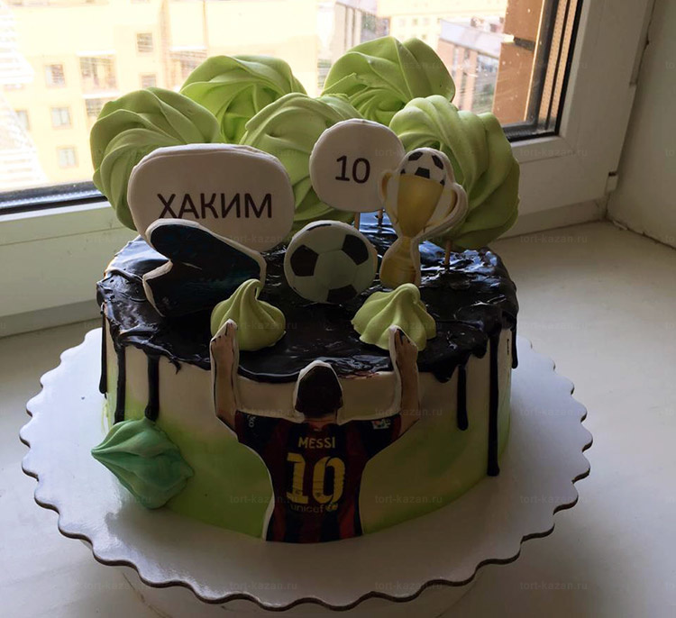 Отзыв о торте футболист от tort-kazan.ru