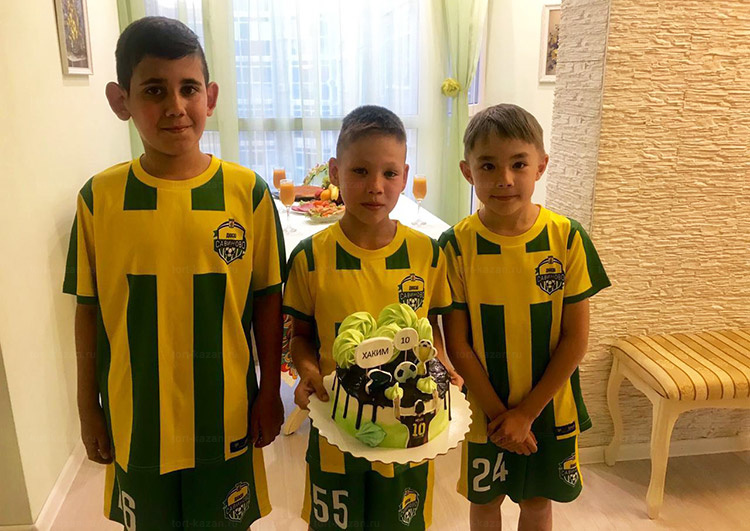 Отзыв о тортике футболиста от tort-kazan.ru